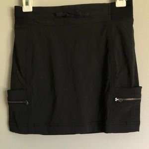 Athleta Athleisure Black Skort Size 0